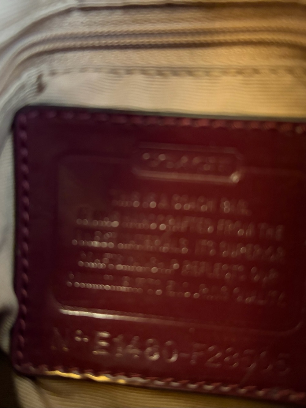 Coach Signature Logo Shoulder Bag - Picture 6 of 8